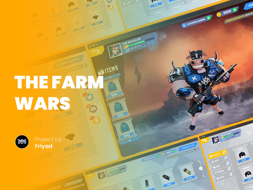 Portfolio Project of Riyad Hossain: The Farm Wars